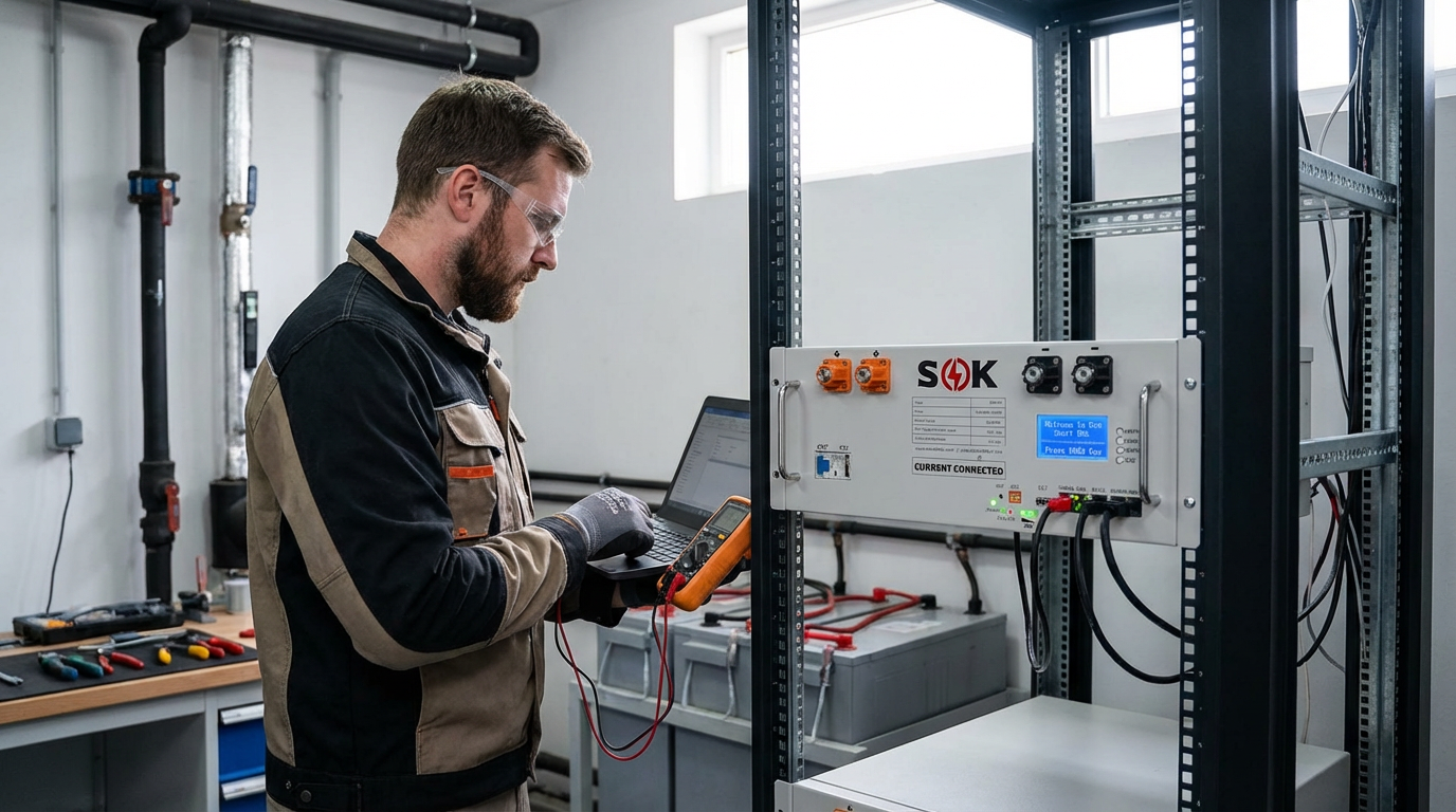 SOK Battery Professional Installation